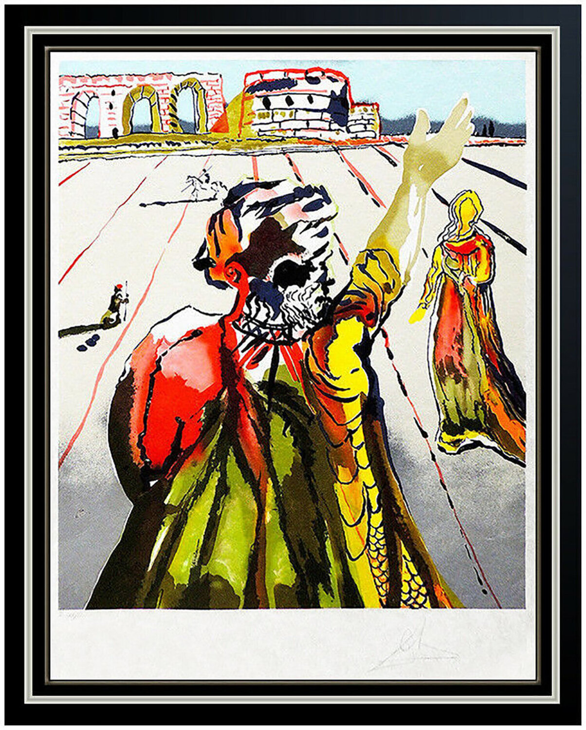 The Poet Advises the Maiden Salvador Dalí Druck zu verkaufen