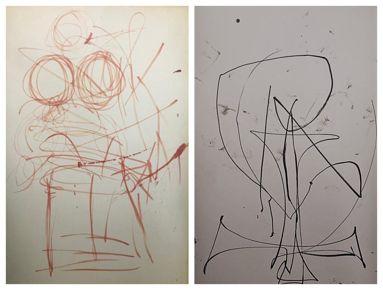 Figure Study Of An Angel; St. John Salvador Dalí Werk auf Papier zu verkaufen