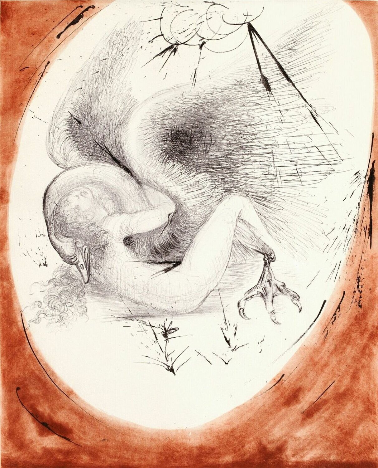 Leda and Swan - Leda Et Le Cygne Salvador Dalí Druck zu verkaufen