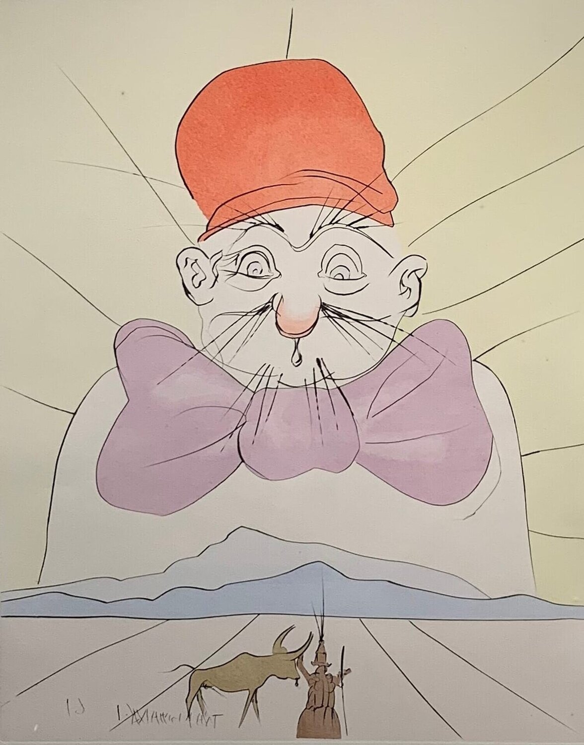 Kosanaga Chojo Salvador Dalí Print for sale