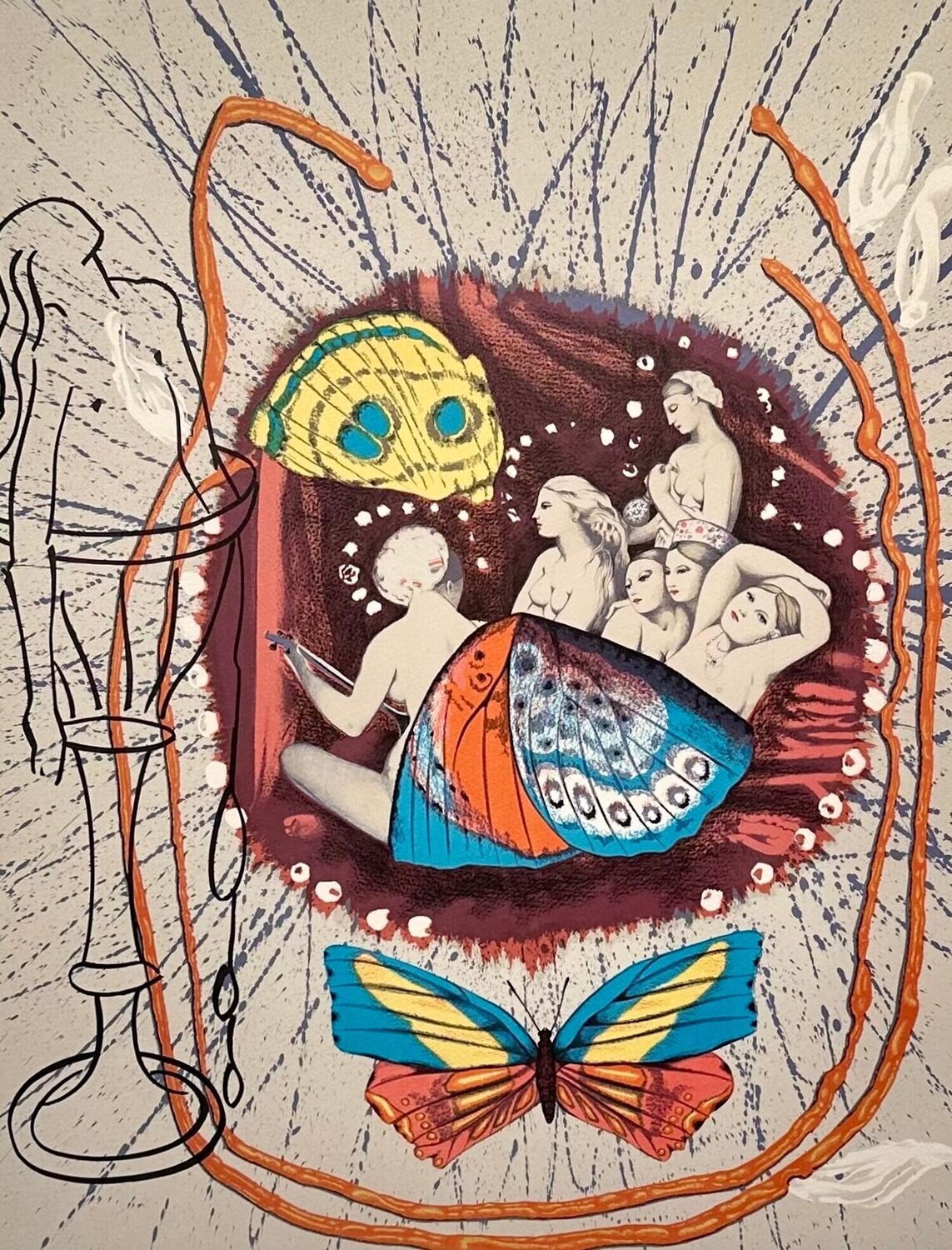 Renaissance Ten Of Coins Salvador Dalí Druck zu verkaufen
