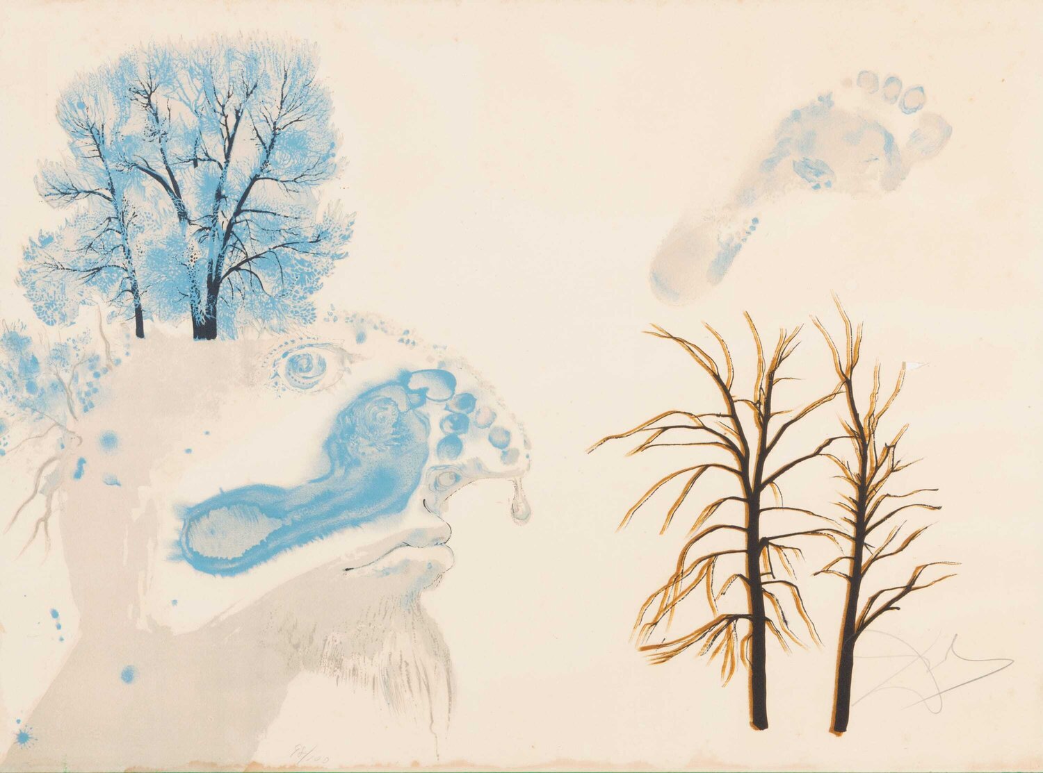Untitled Salvador Dalí Print for sale