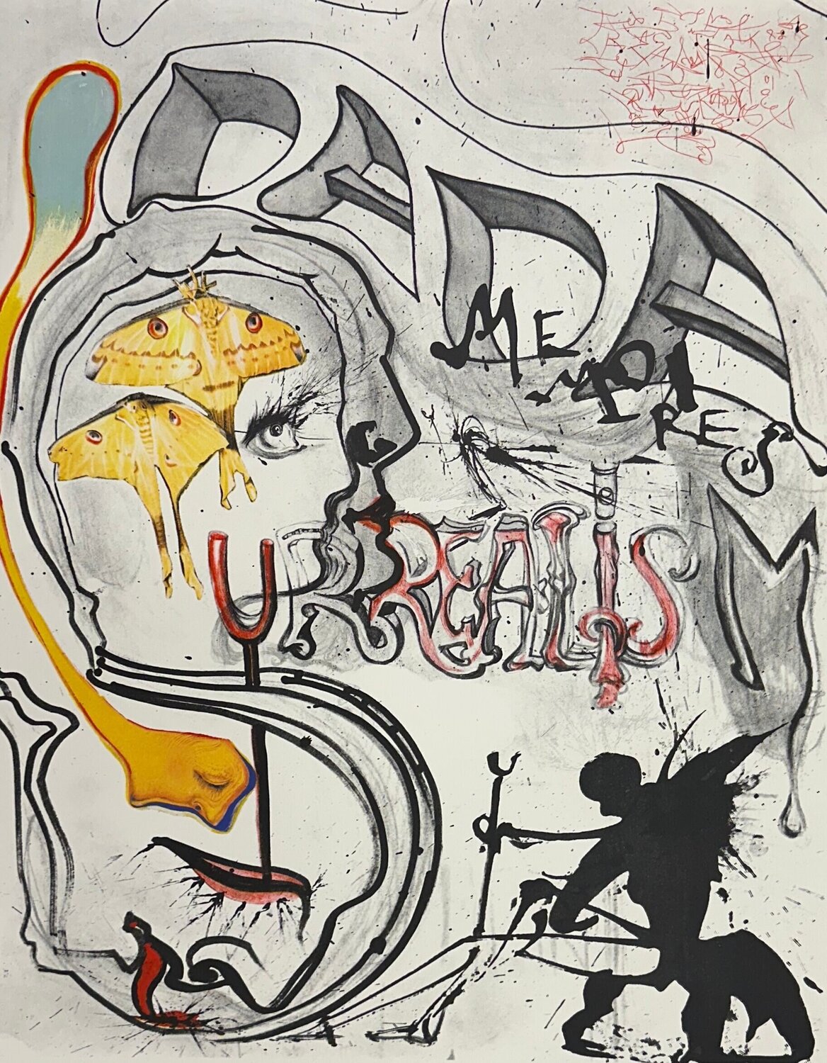 Angels Of Dada Surrealism Salvador Dalí Druck zu verkaufen
