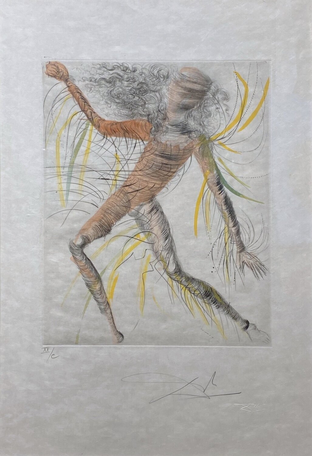 The Cosmonaut - Le Cosmonaute Salvador Dalí Druck zu verkaufen
