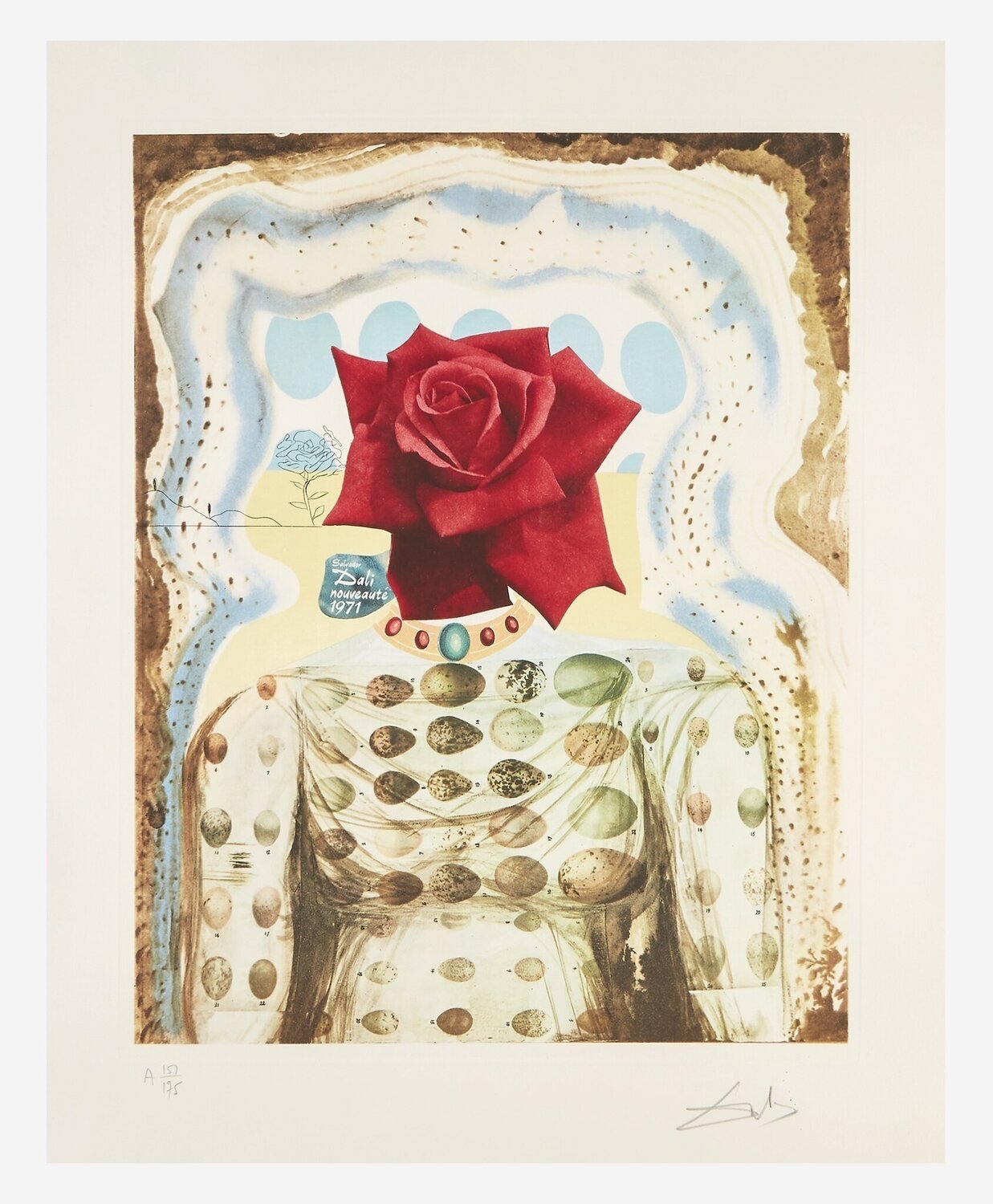Surrealist Flower Girl Salvador Dalí Druck zu verkaufen