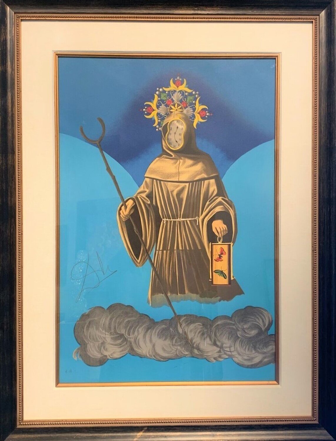 Mystery of Sleep Salvador Dalí Dipinto originale in vendita