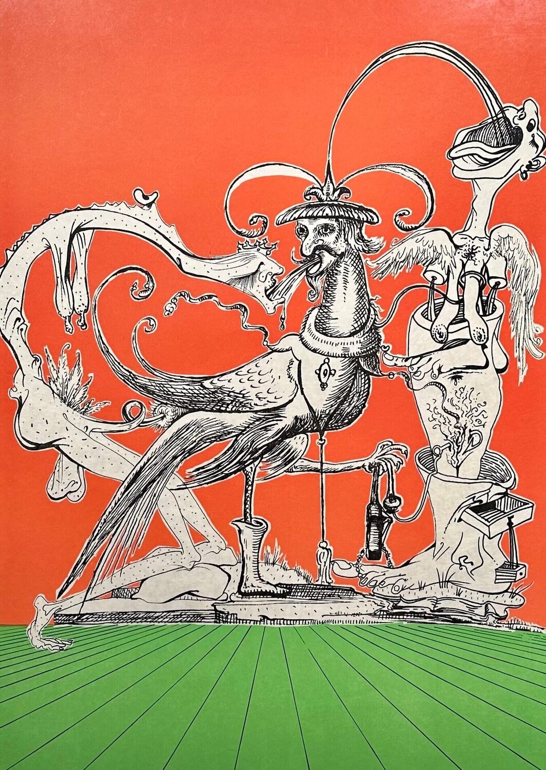 Gastronomes Cannibales Salvador Dalí Druck zu verkaufen