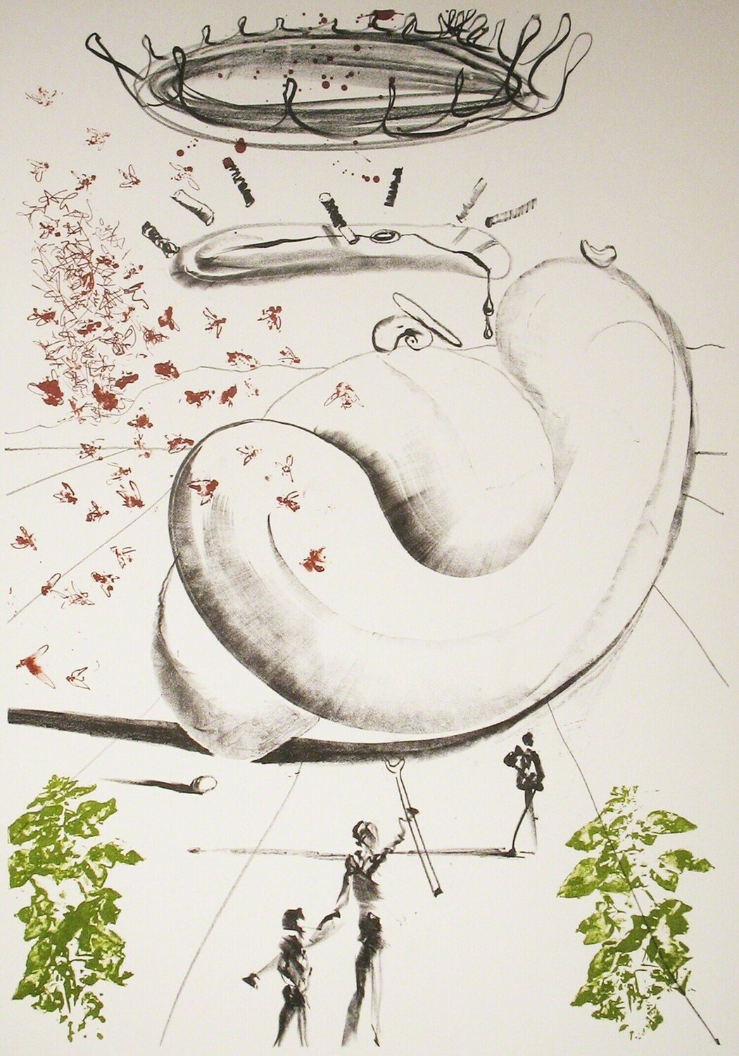 Moscas Salvador Dalí Afdruk te koop