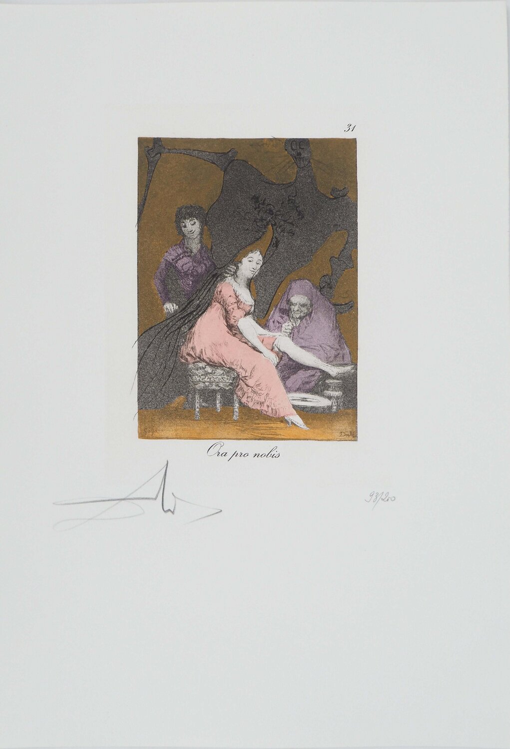 Prie pour ell Salvador Dalí Édition à vendre