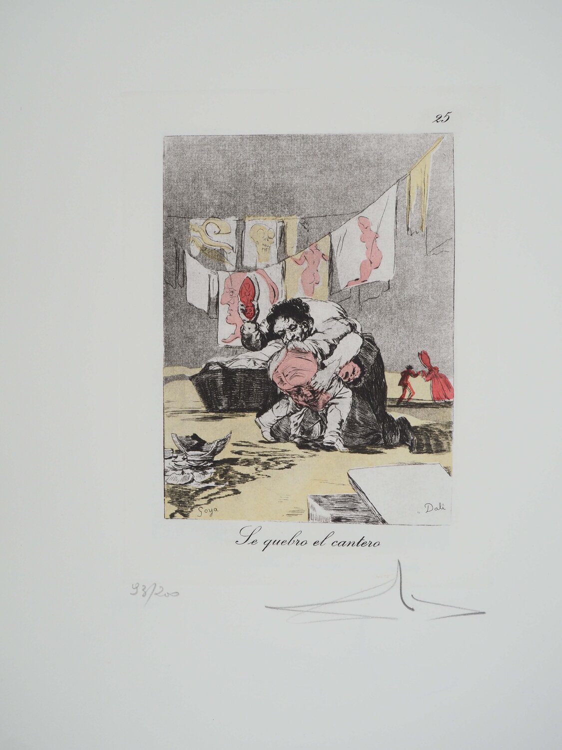 La potence Salvador Dalí Stampa in vendita