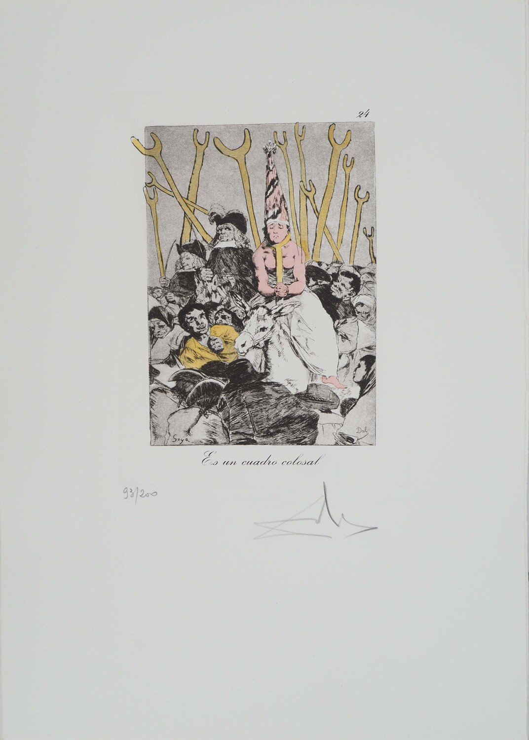 La potence Salvador Dalí Stampa in vendita