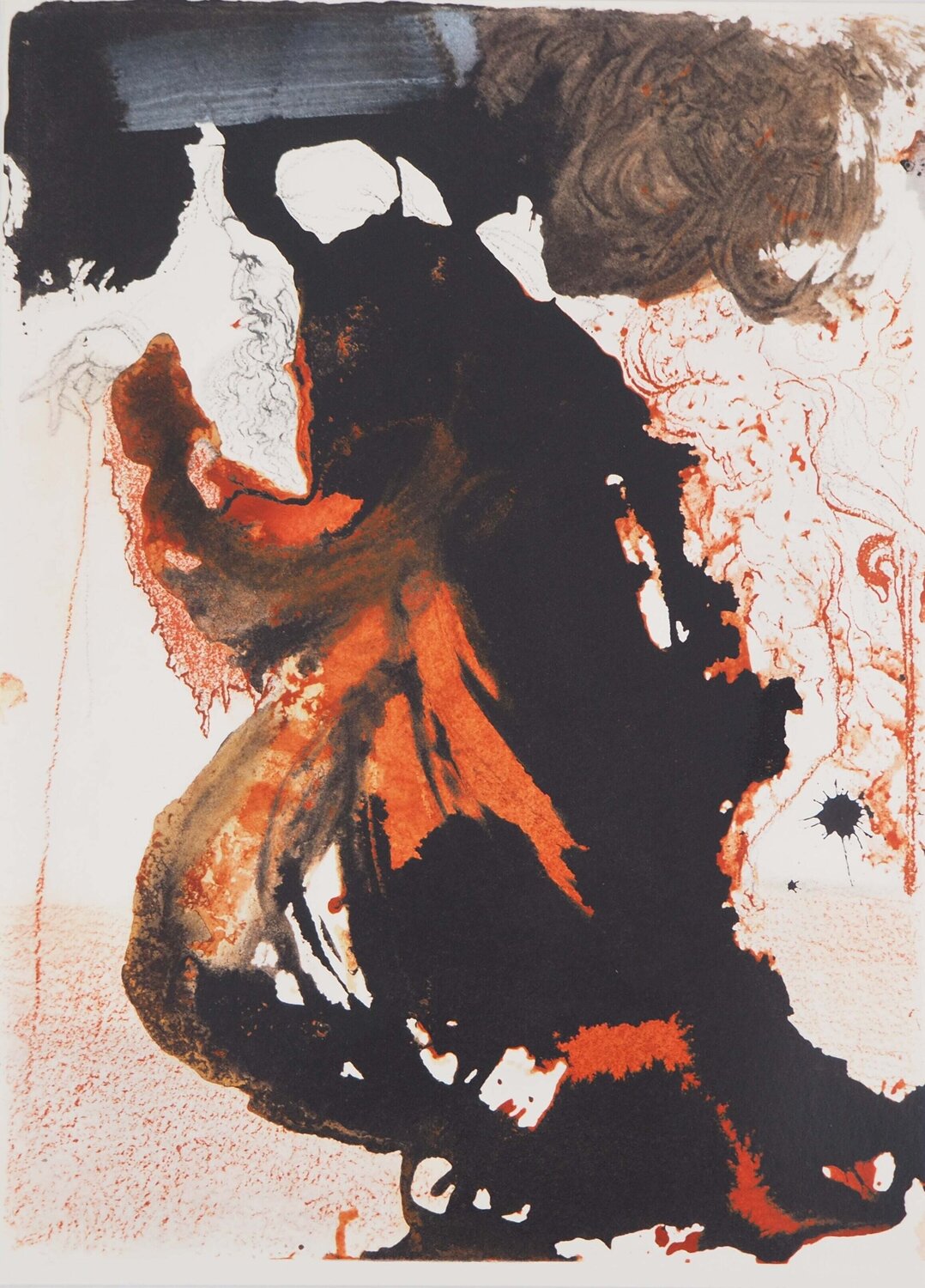 Les Bâtisseurs, Lithographie Salvador Dalí Afdruk te koop