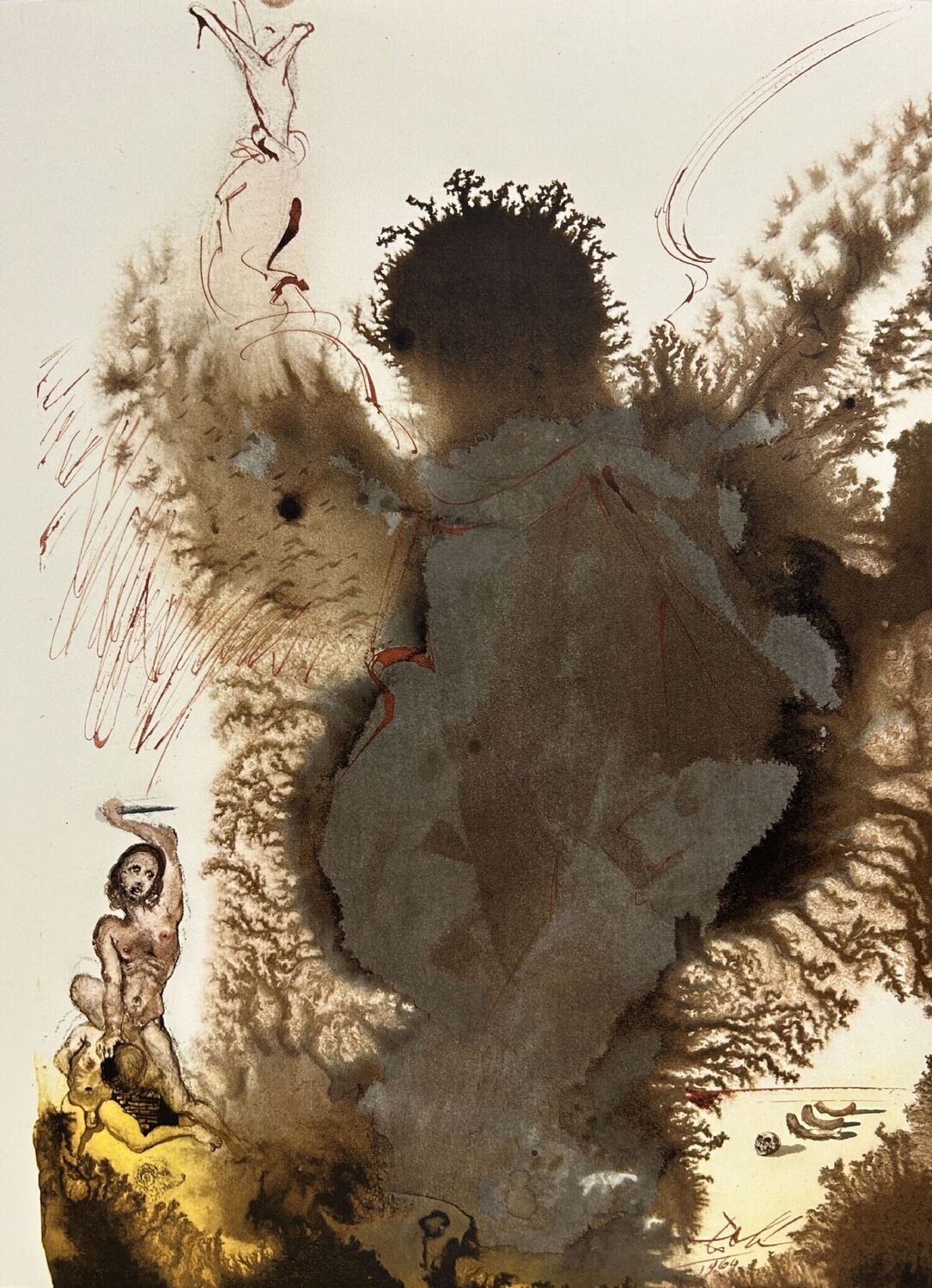 Abraham, Abraham! (from Biblia Sacra) Salvador Dalí Druck zu verkaufen