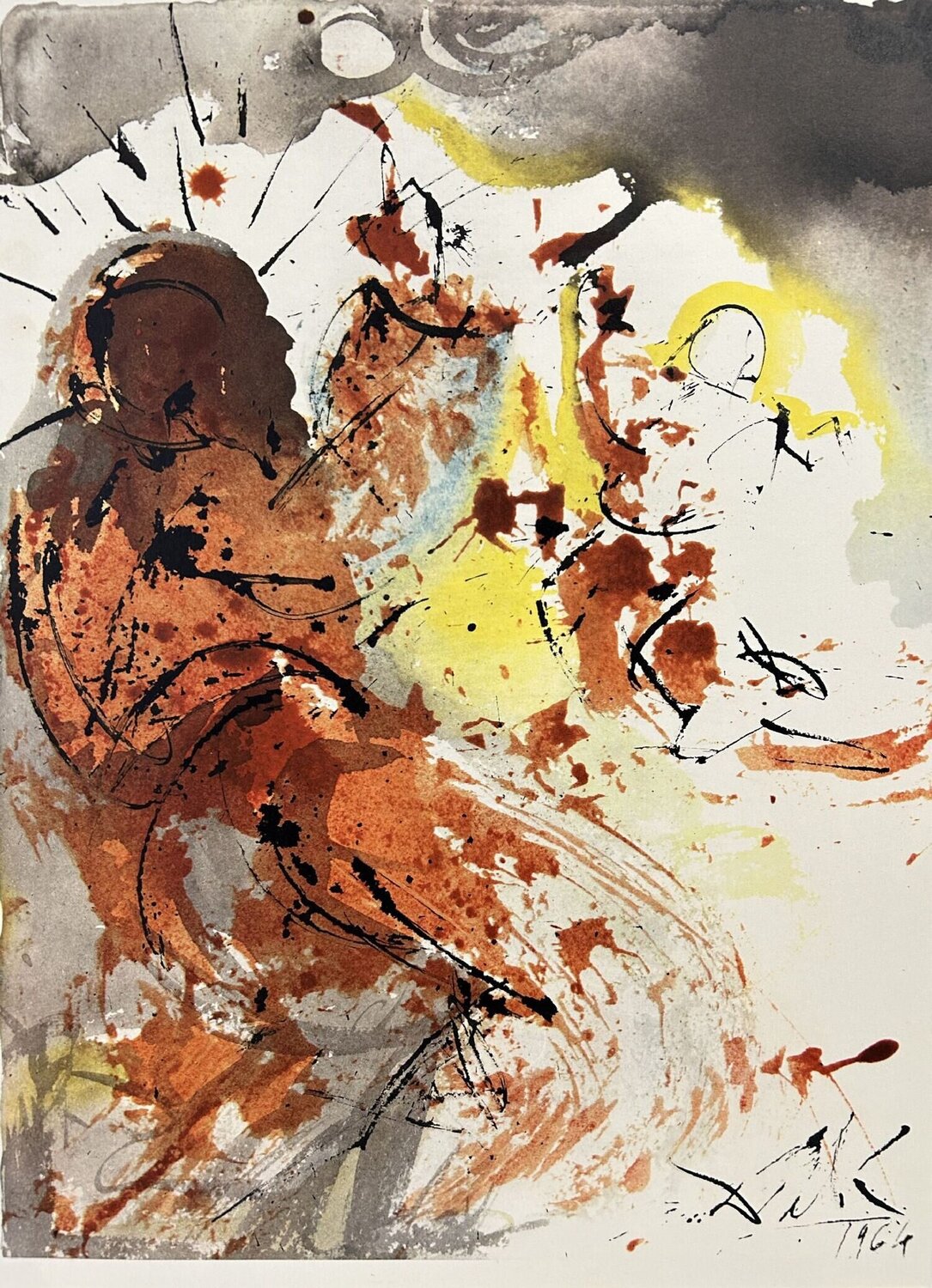 Saint Jerome (from Biblia Sacra) Salvador Dalí Druck zu verkaufen