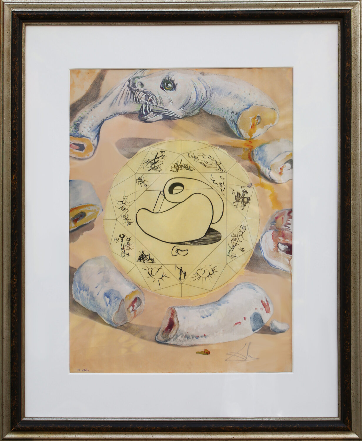 L’Ouraboros Salvador Dalí Print for sale