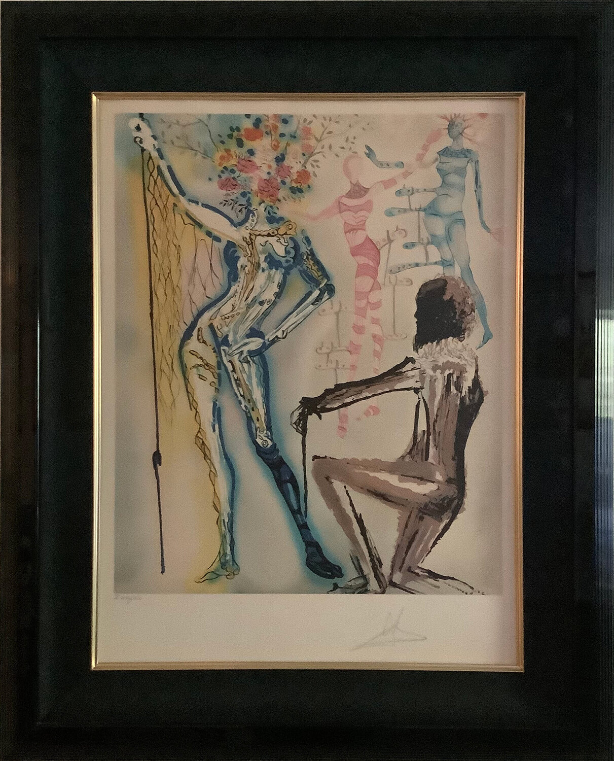 Fashion Designer Salvador Dalí Stampa in vendita