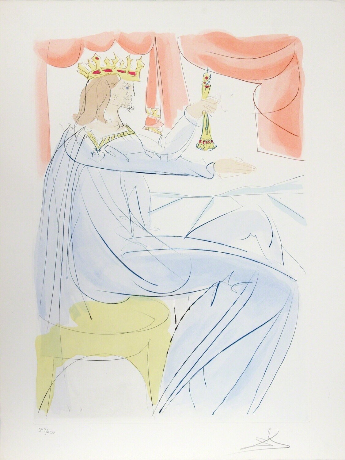 King Solomon  Salvador Dalí Print for sale