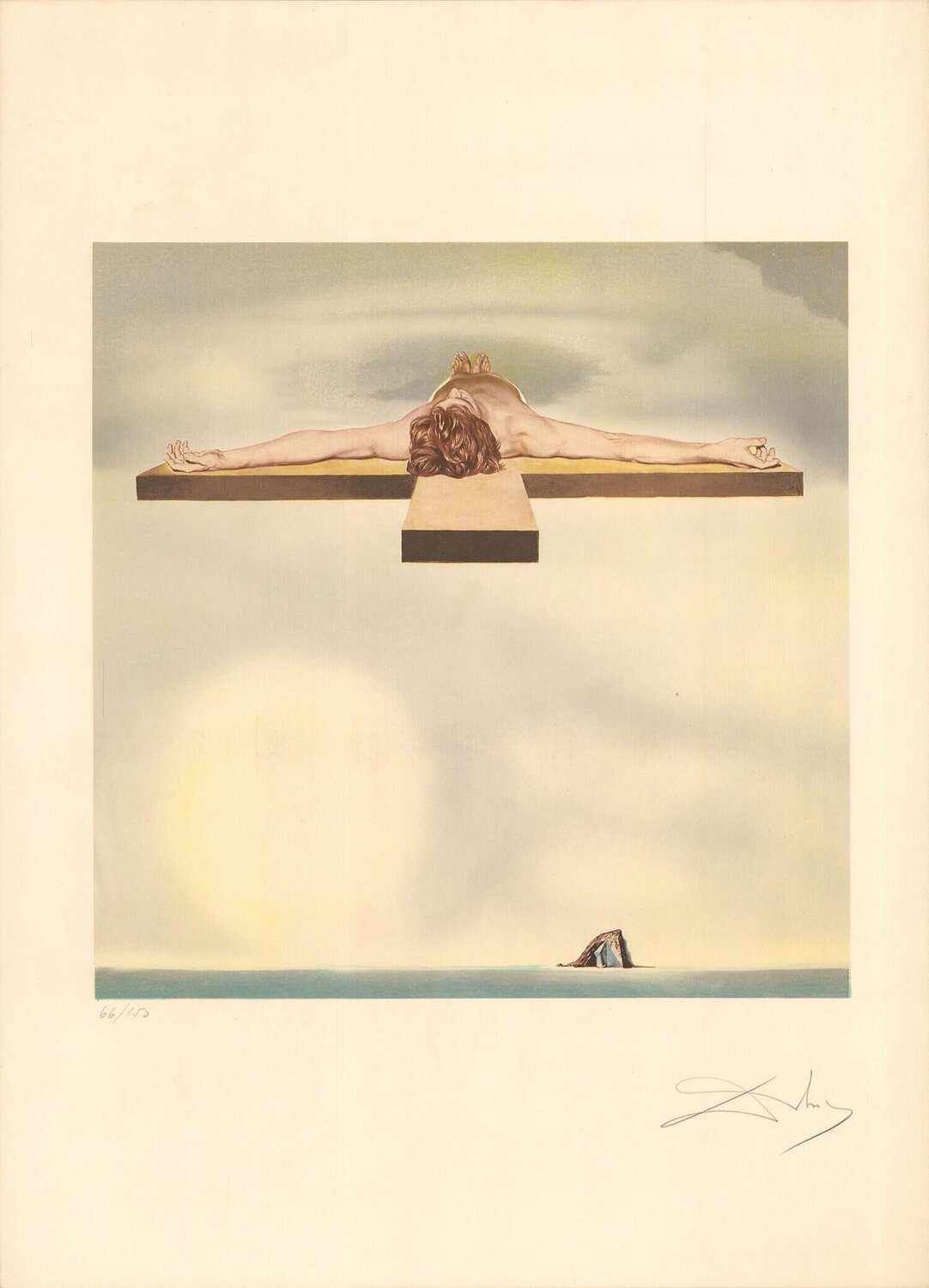 Gala's Christ Salvador Dalí Stampa in vendita