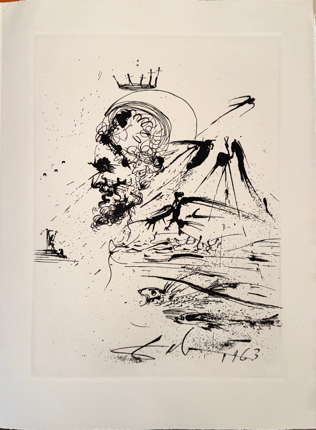 A Study for a Dream Salvador Dalí Print for sale