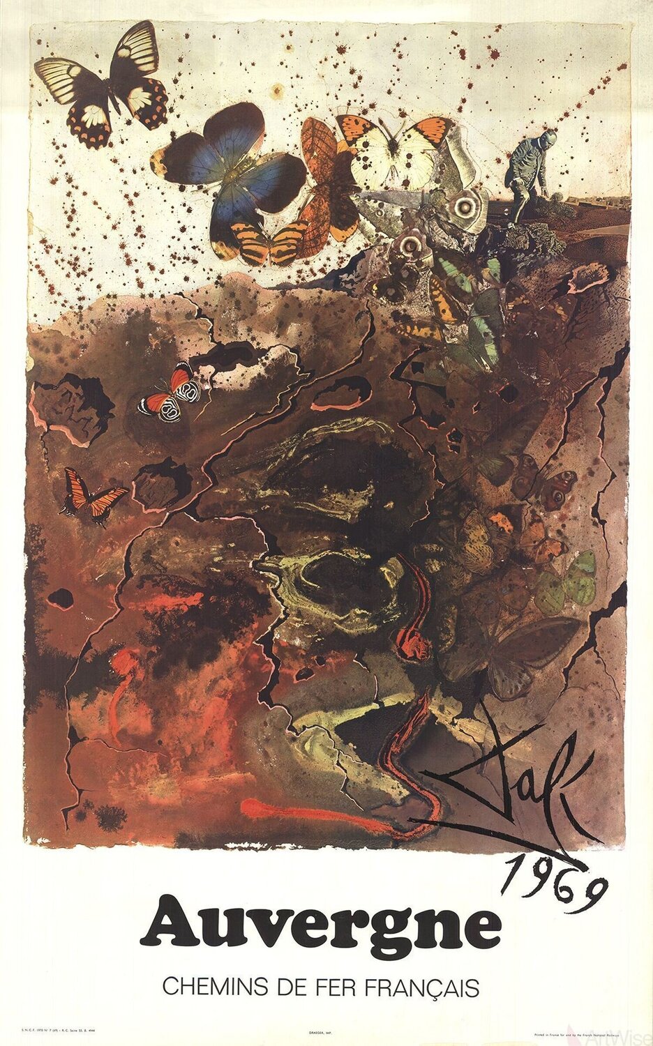 Auvergne Salvador Dalí Druck zu verkaufen