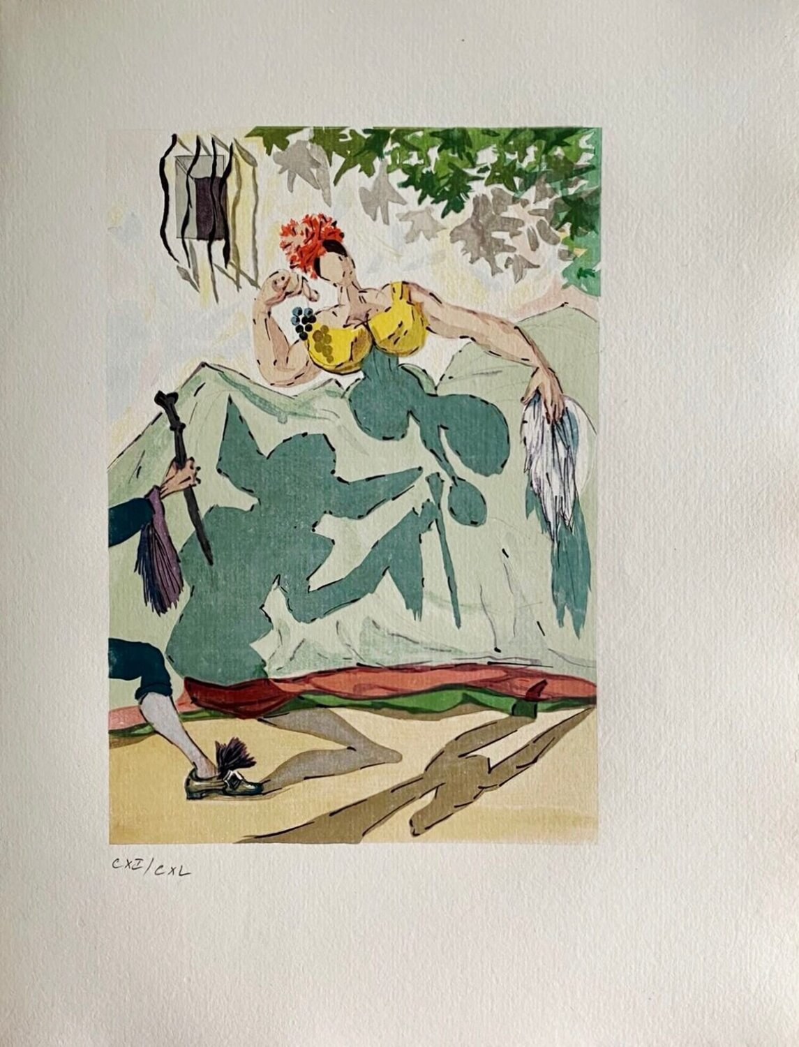 Le Tricorne Salvador Dalí Afdruk te koop