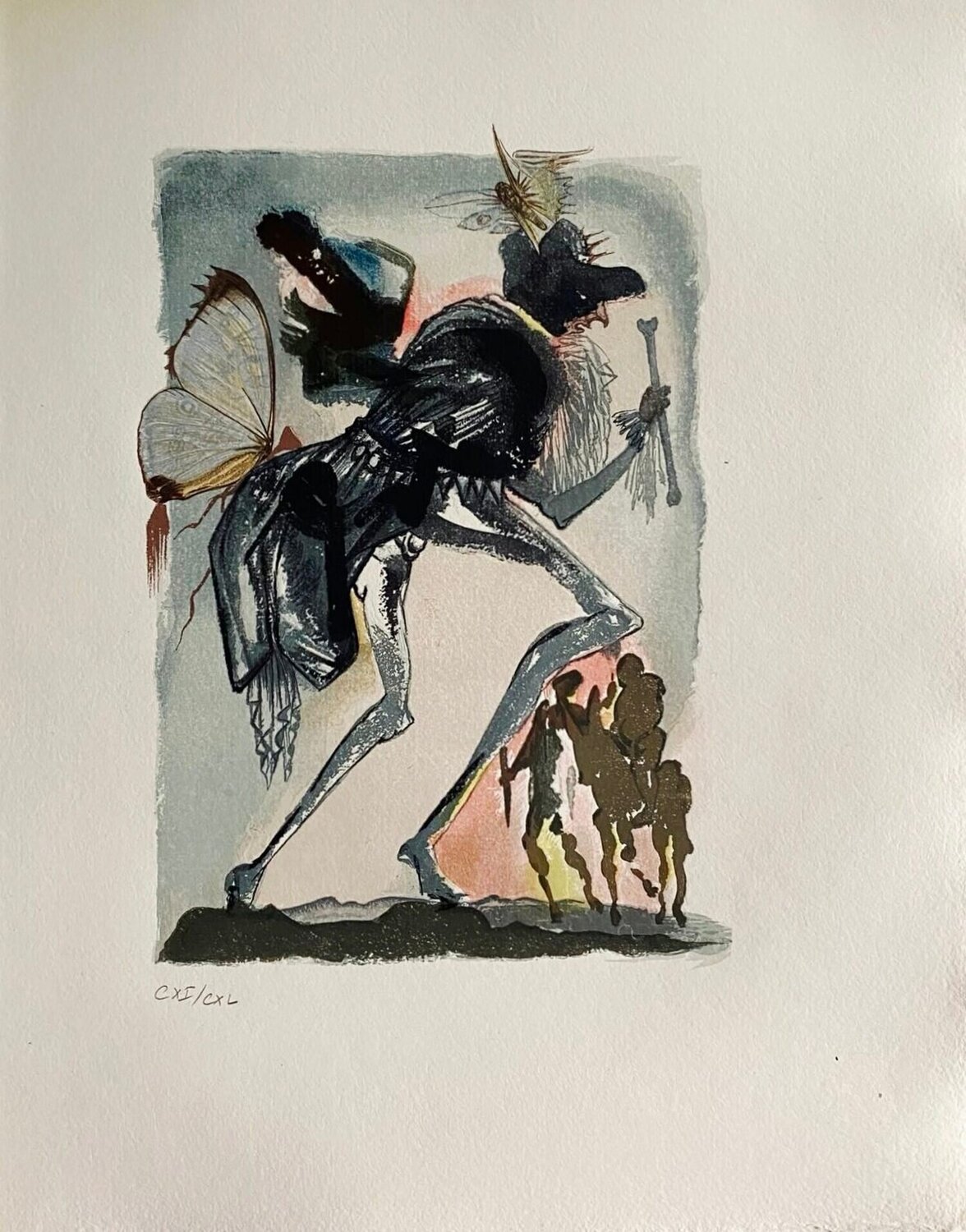 Le Tricorne Salvador Dalí Stampa in vendita