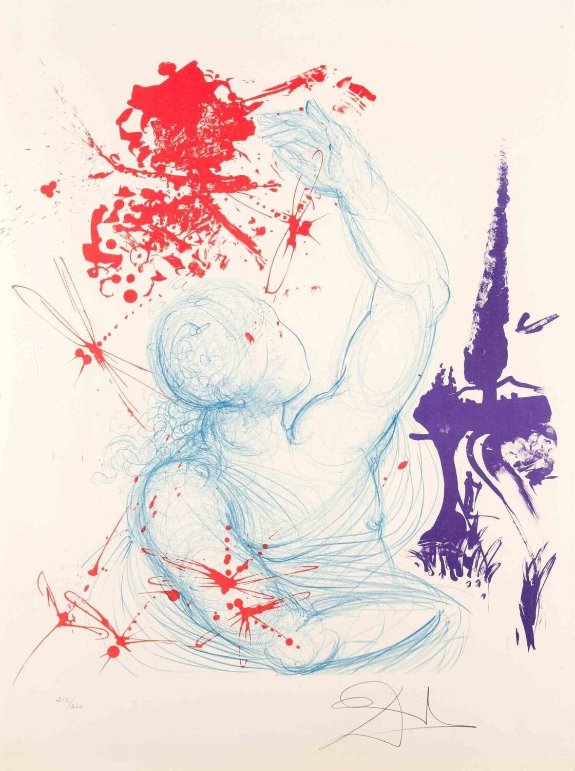 Pubertat Salvador Dalí Afdruk te koop