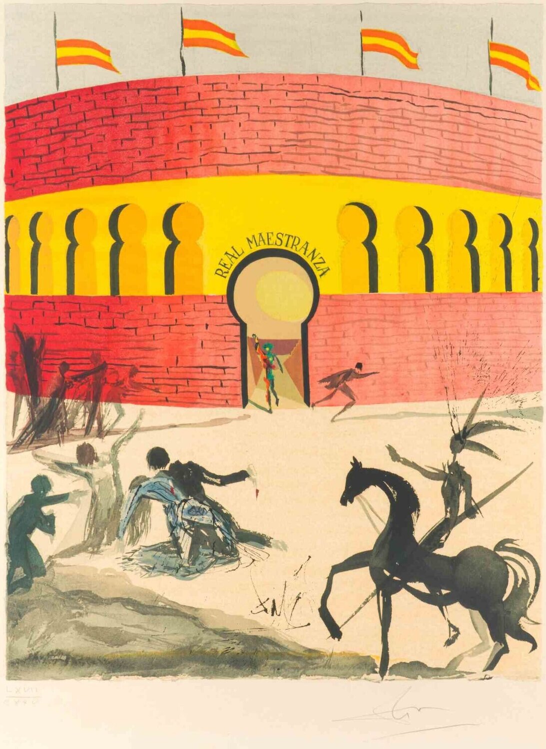 The Death of Carmen Salvador Dalí Druck zu verkaufen