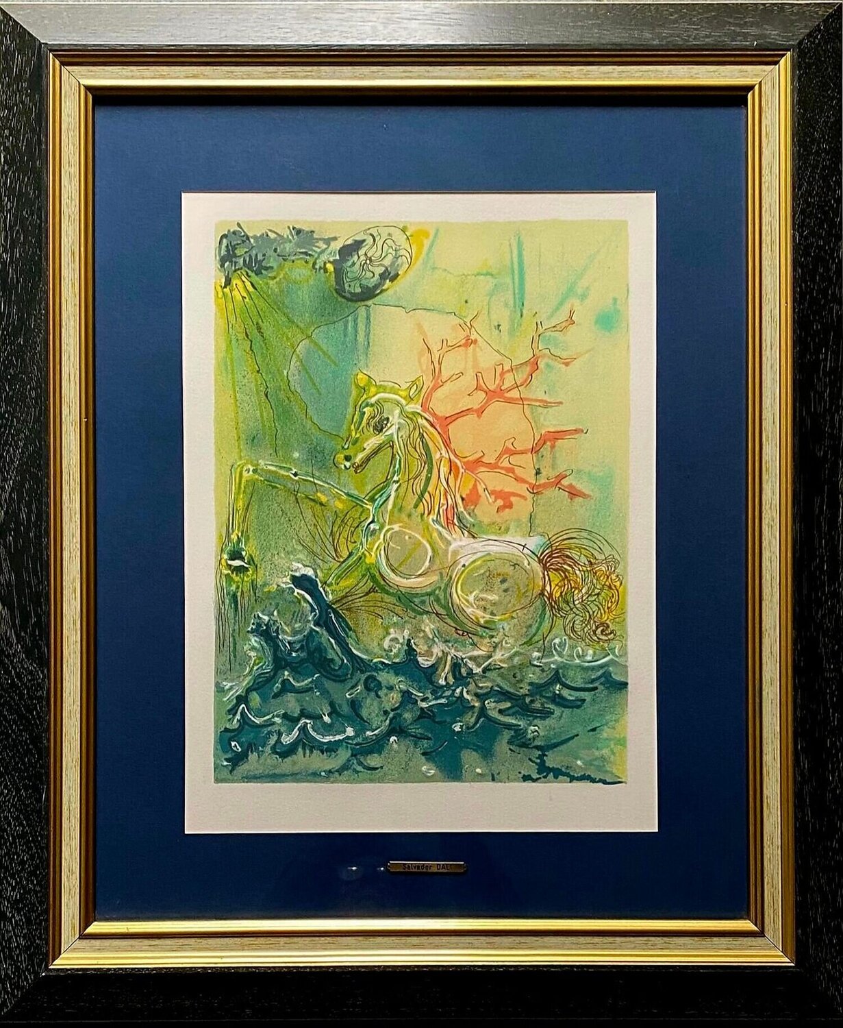 Neptune Salvador Dalí Stampa in vendita
