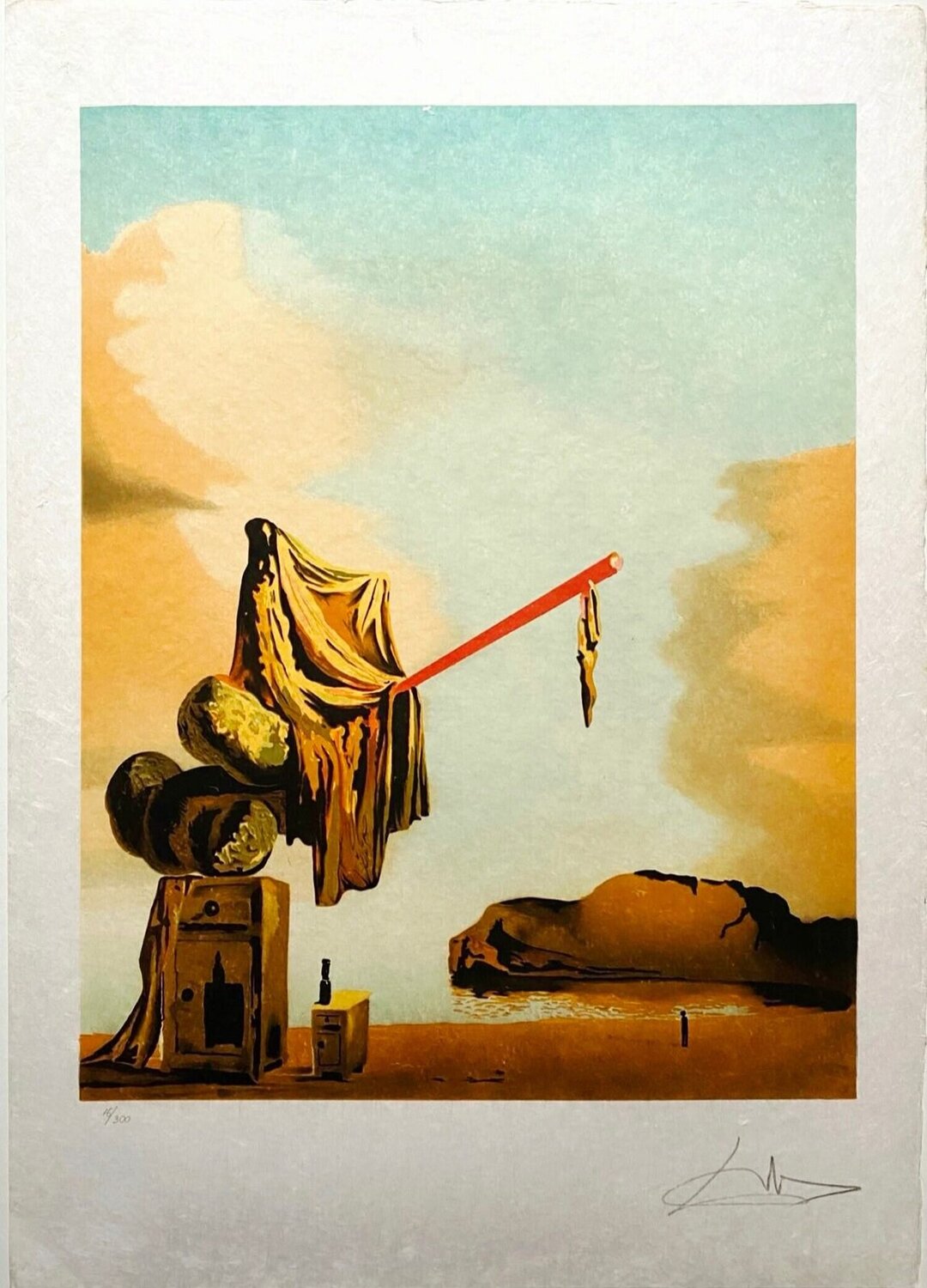 Rêves sur la plage Salvador Dalí Druck zu verkaufen