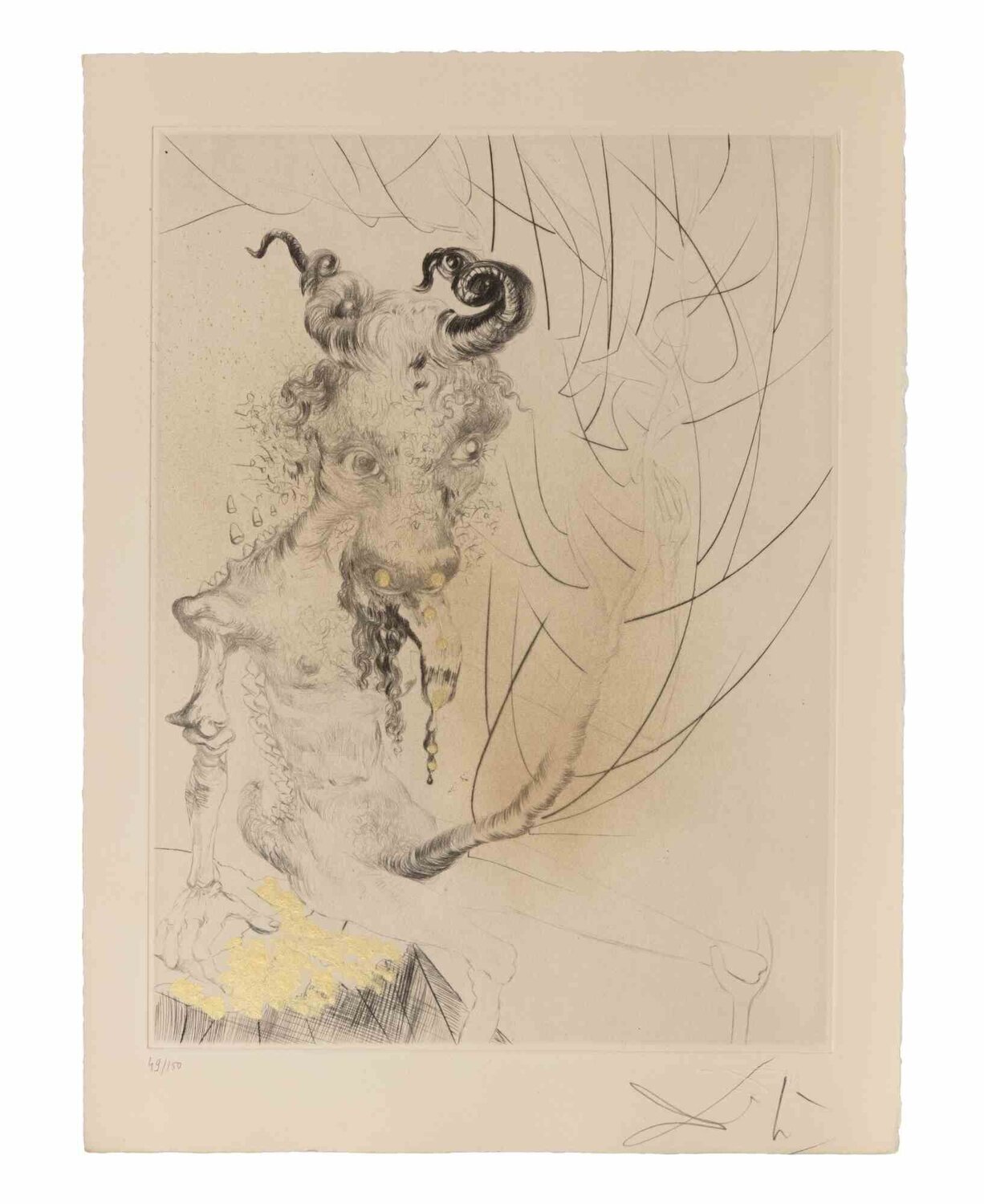Tete de Veau (Calf's Head) Salvador Dalí Druck zu verkaufen