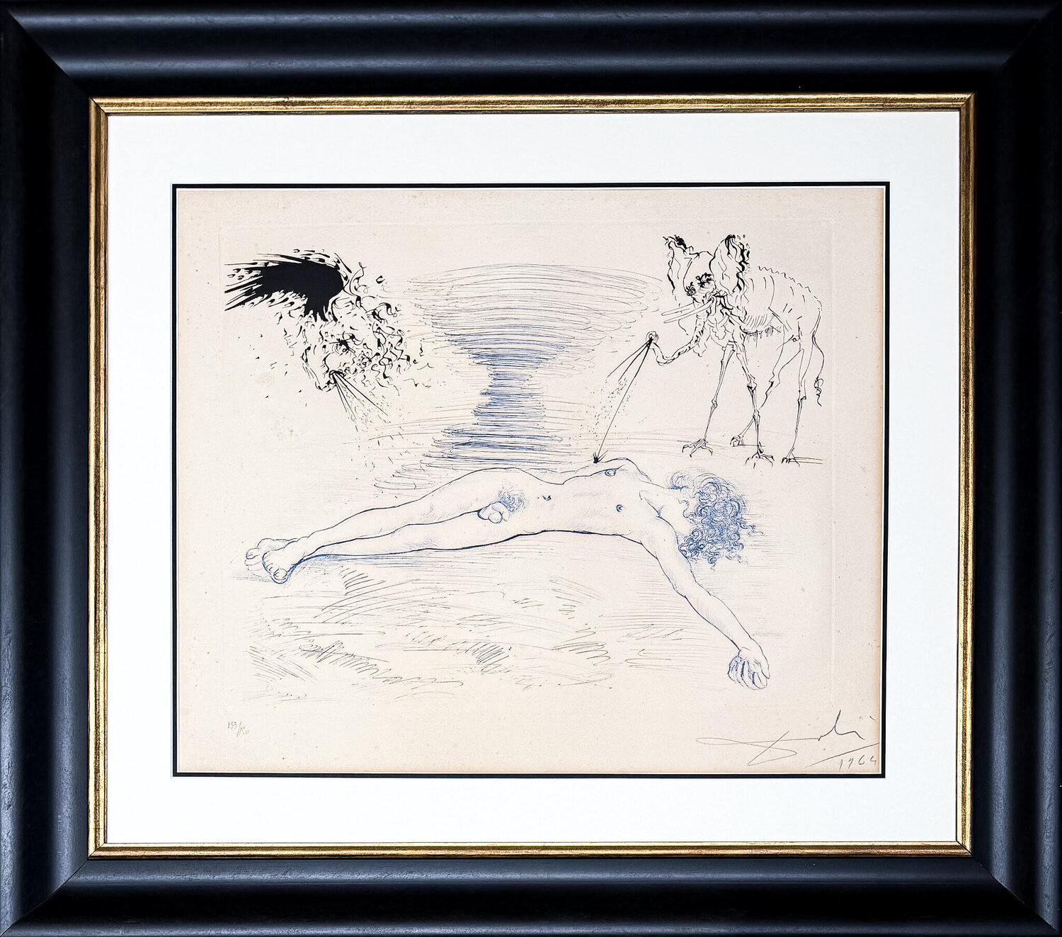 Hypnos Salvador Dalí Stampa in vendita