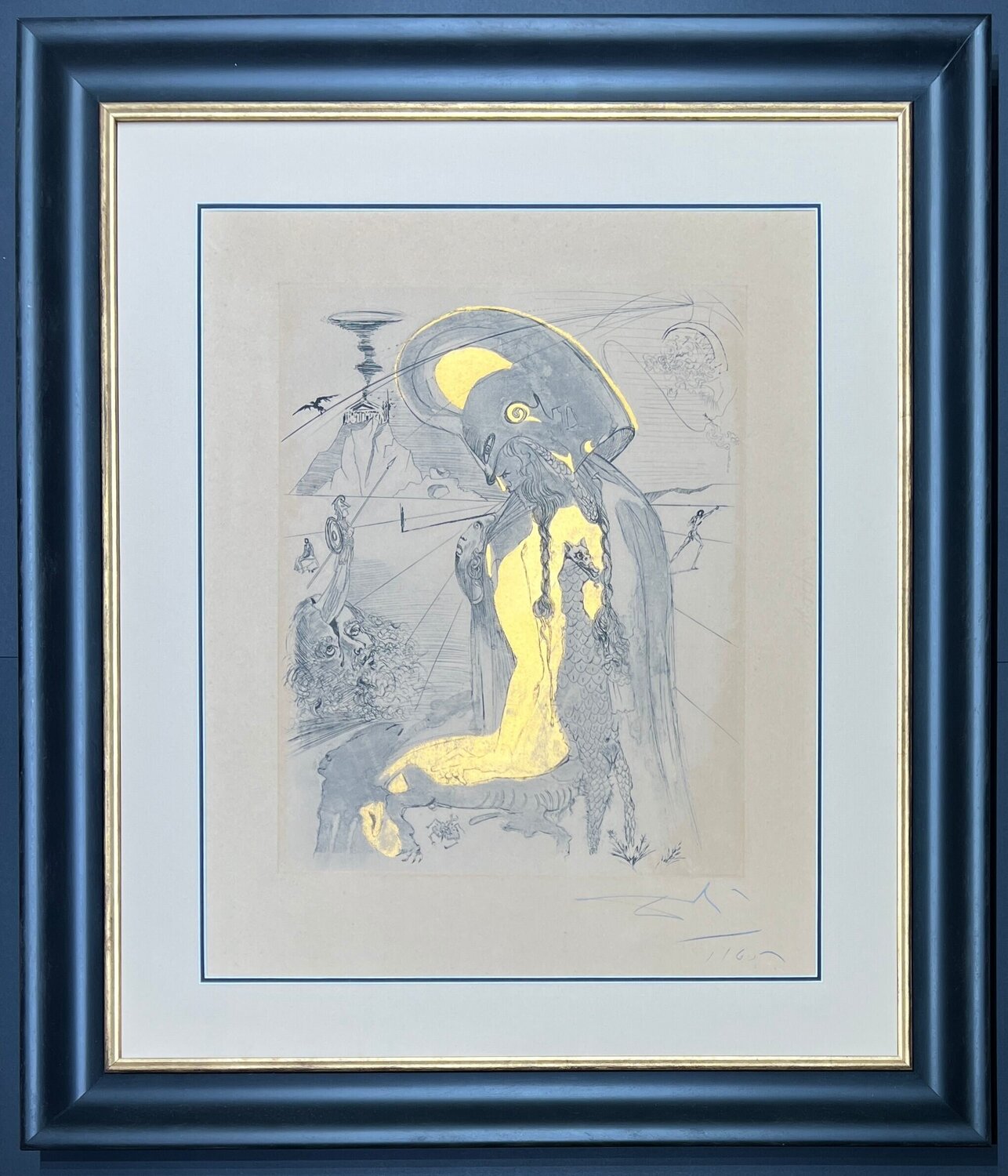 Athene Salvador Dalí Opera su carta in vendita