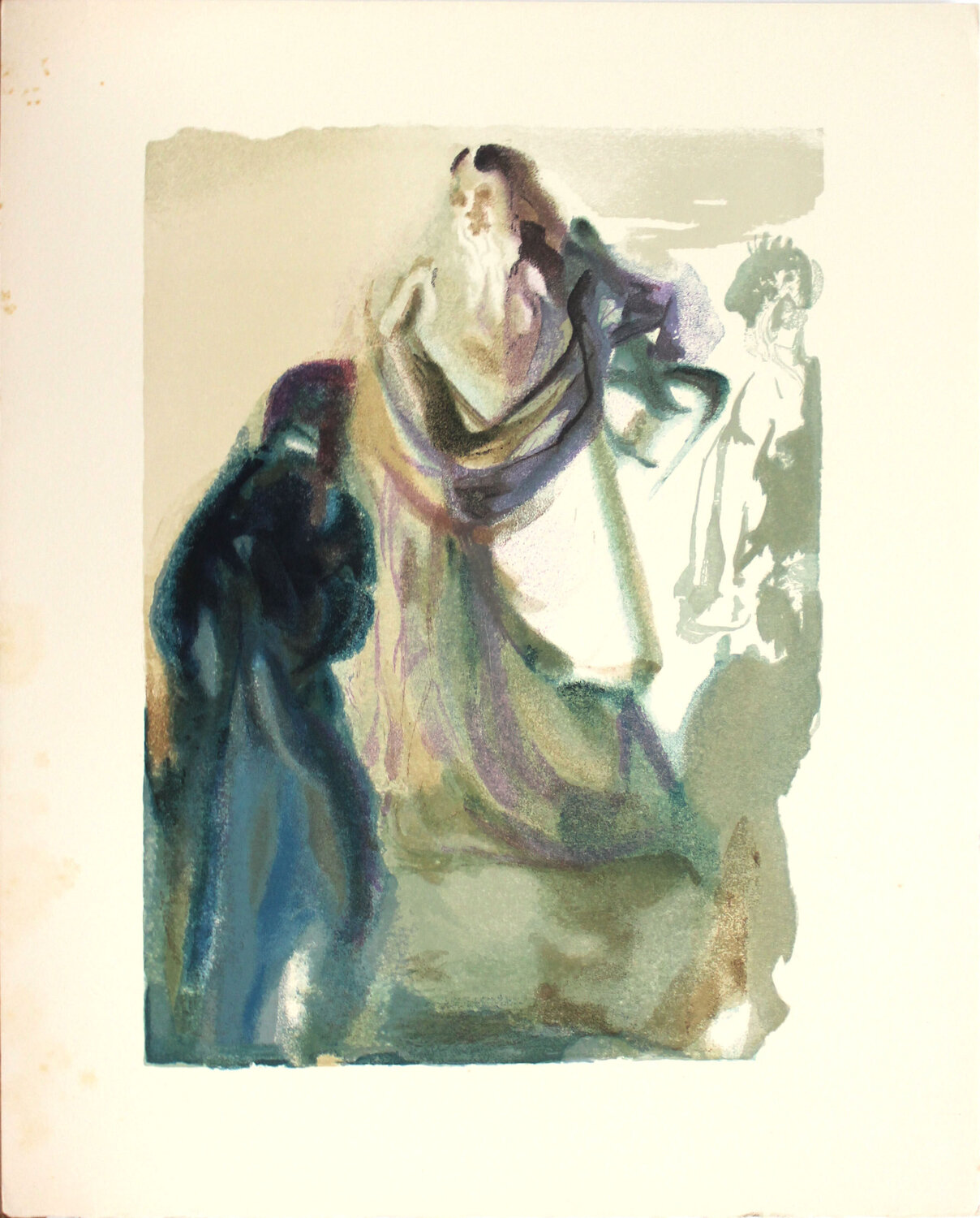 The Walk Toward God Salvador Dalí Stampa in vendita