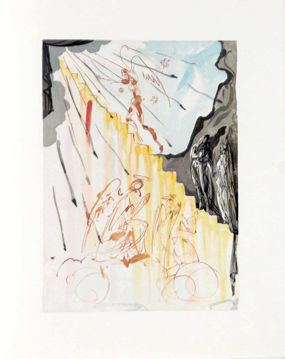 The Celestial Staircase Salvador Dalí Impresión en venta