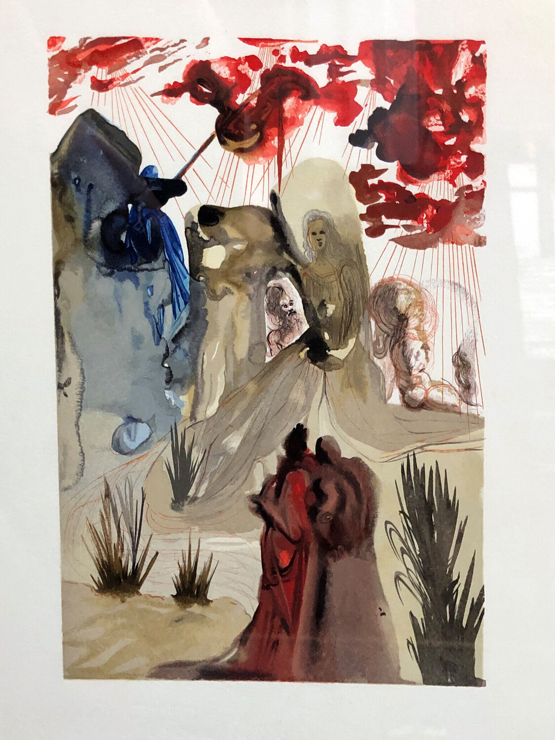 The Divine Forrest Salvador Dalí Afdruk te koop