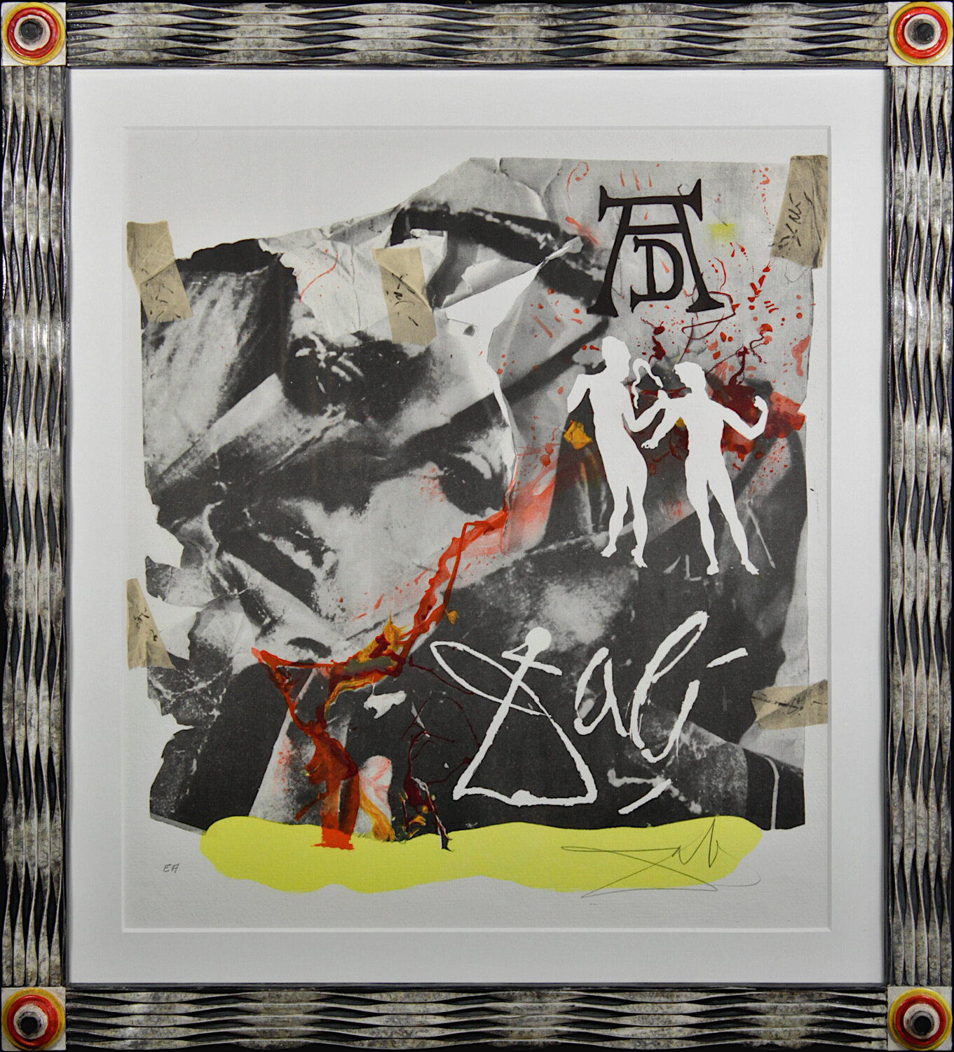 Composizione Salvador Dalí Afdruk te koop