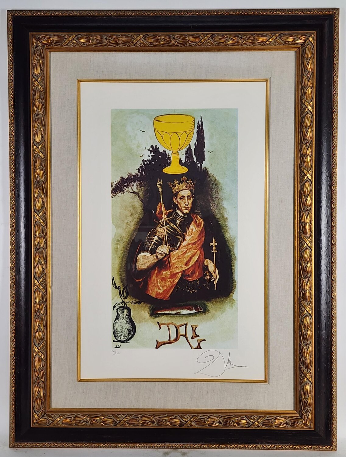 Lyle Stuart King of Cups Salvador Dalí Druck zu verkaufen