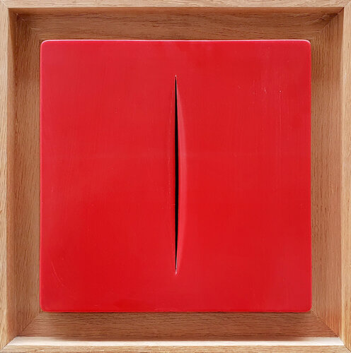 Concetto Spaziale by Lucio Fontana, Other Media for Sale on Singulart