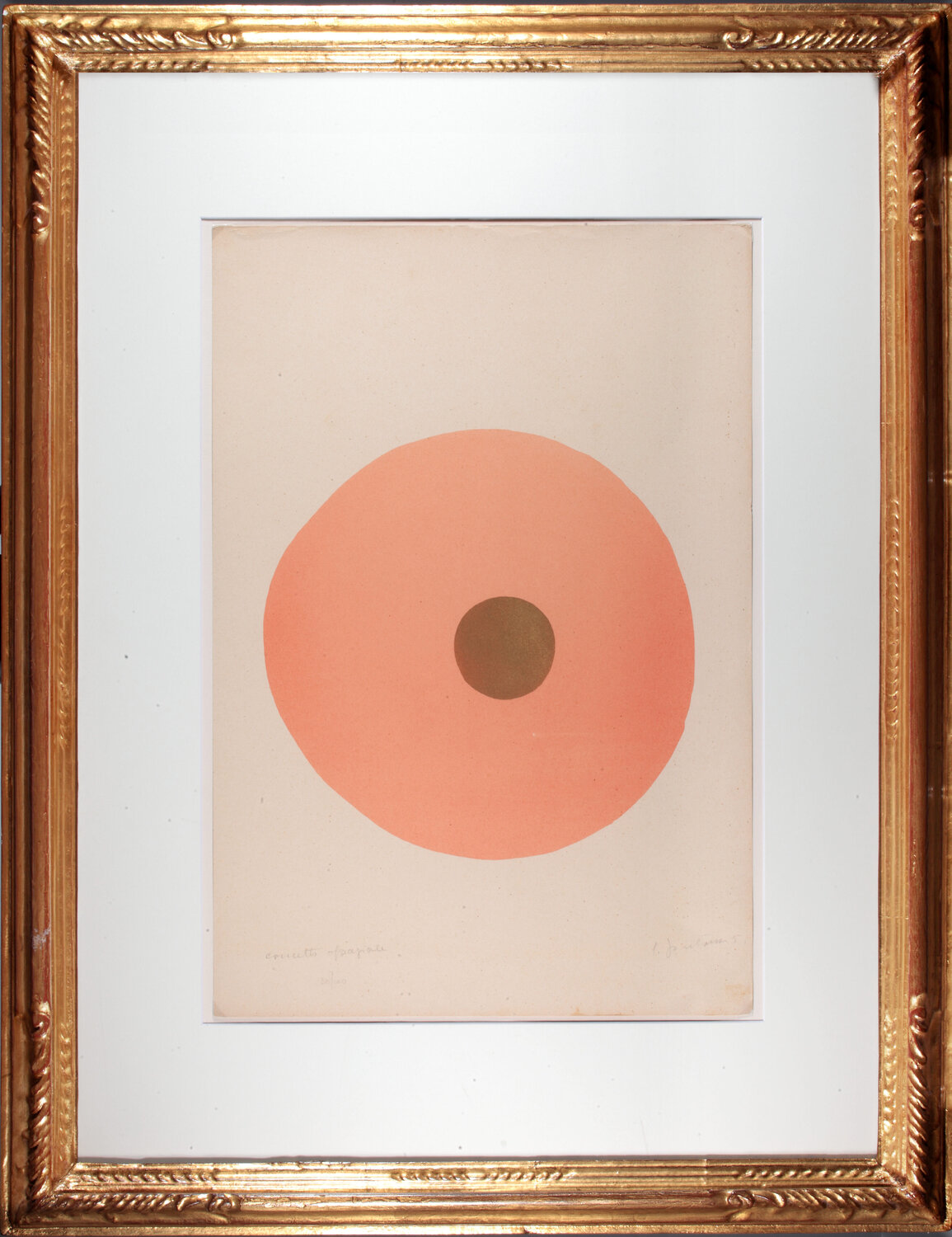 Concetto Spaziale Lucio Fontana Druck zu verkaufen