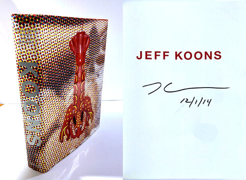 Lavishly illustrated 592 page monograph (hand signed by Jeff Koons) by Jeff Koons, Print for Sale on Singulart