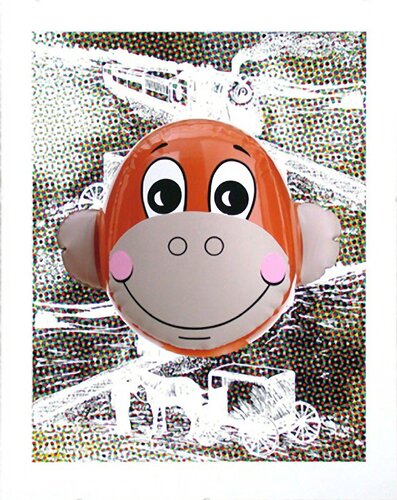 Monkey Train (Dots) van Jeff Koons, Afdruk te koop op Singulart