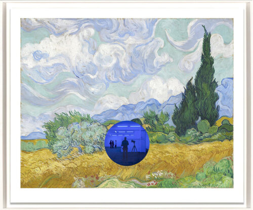 Gazing Ball (van Gogh Wheatfield with Cypresses) van Jeff Koons, Afdruk te koop op Singulart