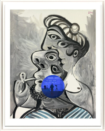 Gazing Ball (Picasso Couple) di Jeff Koons, Stampa in vendita su Singulart