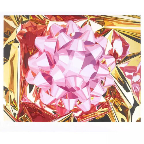 Pink Bow - Celebration series di Jeff Koons, Stampa in vendita su Singulart