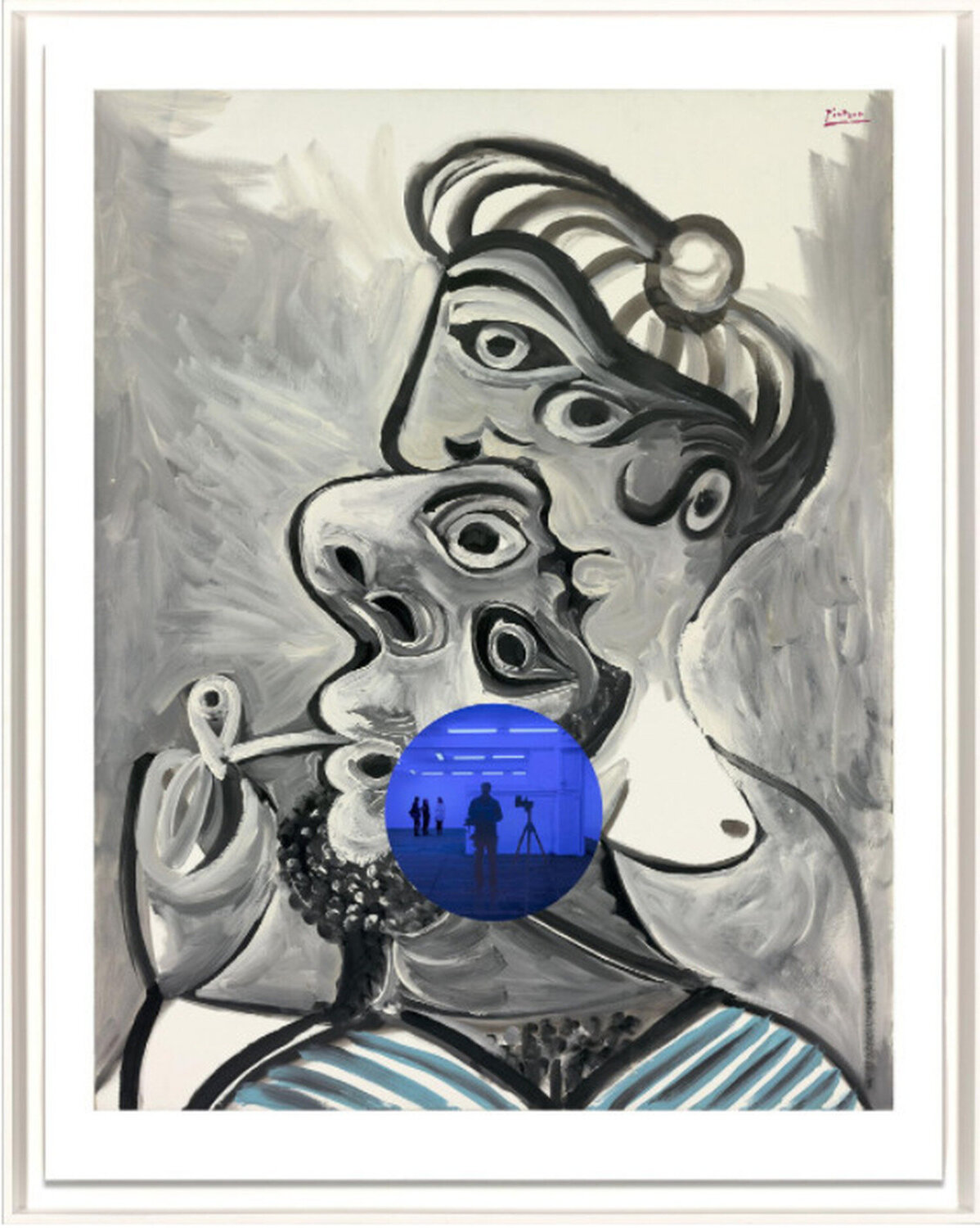 Gazing Ball (Picasso Couple) Jeff Koons Stampa in vendita