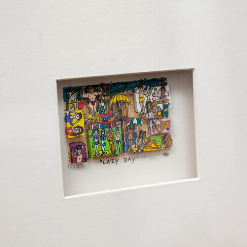 ジェームスリジィ　RIZZI　''SUBWAY RIDER'' James Rizziの作品をSINGULARTで販売中