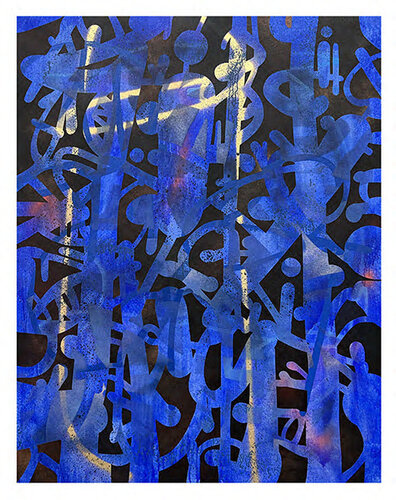 "Midnight" par James Rizzi, Peinture en vente sur Singulart