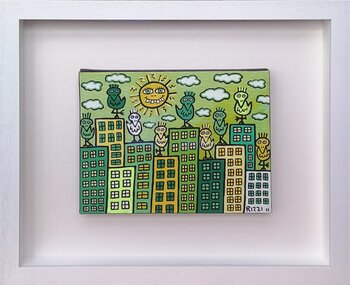 【レア物】JAMES RIZZI ジェイムズ リッツィ 240/350 絵画 レア物】JAMES RIZZI ジェイムズ リッツィ 240/350 絵画