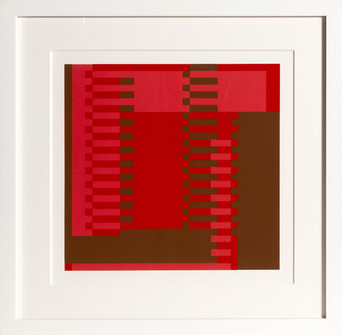 Colossal Building - P1, F22, I1 di Josef Albers, Stampa in vendita su Singulart